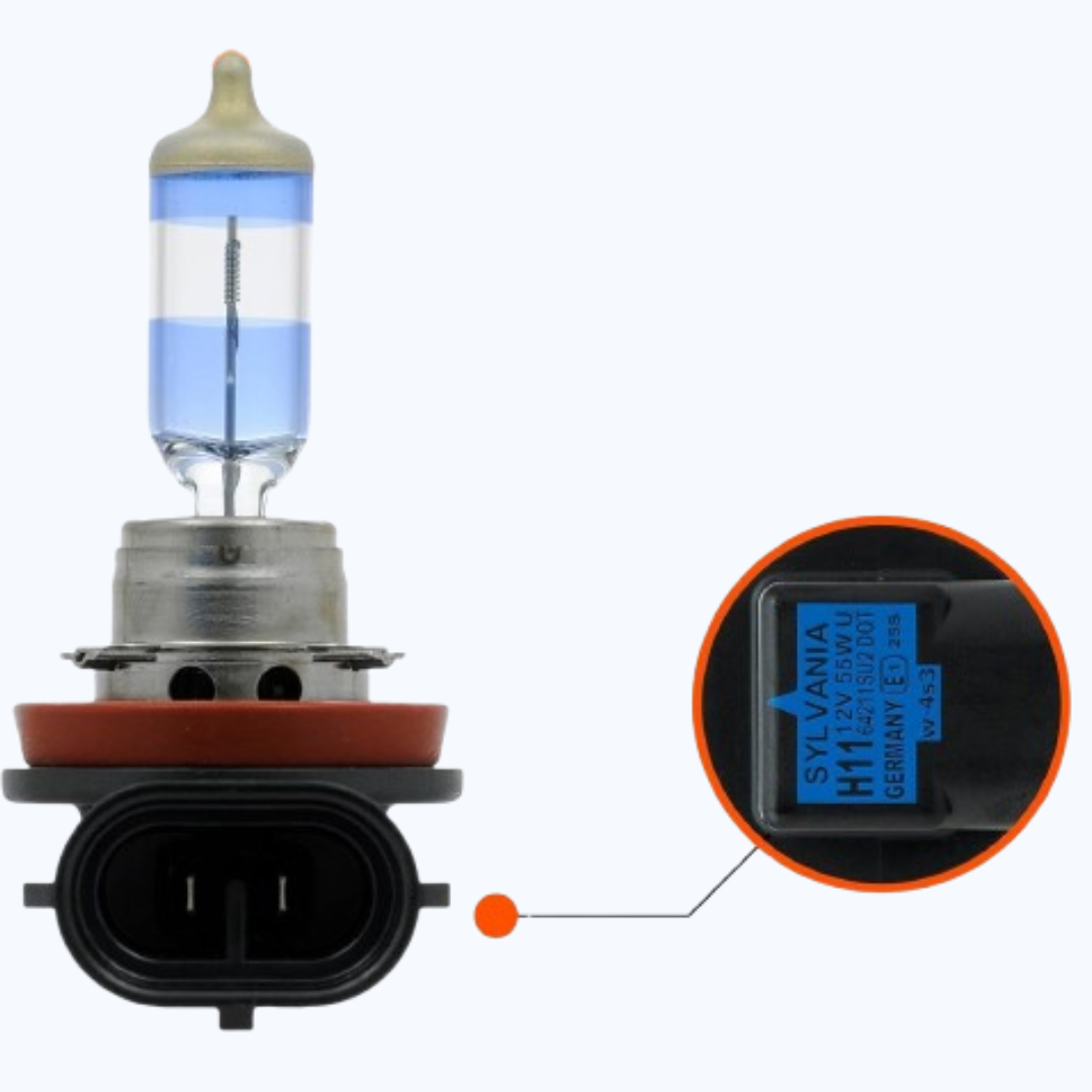 sylvania h11 silverstar ultra halogen headlight bulbs , high & low beam replacement sylvania h11 silverstar ultra halogen headlight bulbs , high & low beam replacement